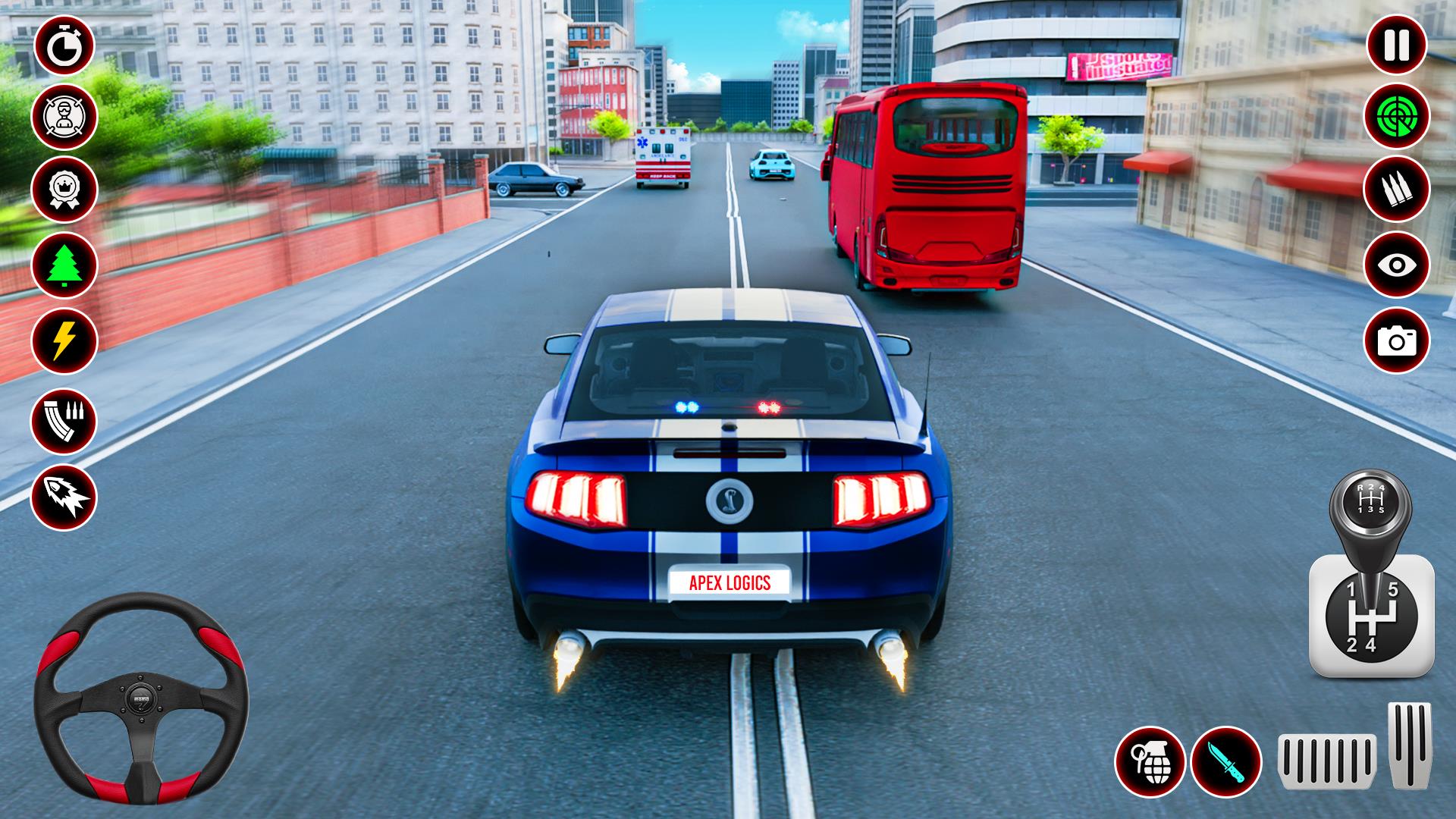 Dubai Police Car Games 3d Скриншот 0