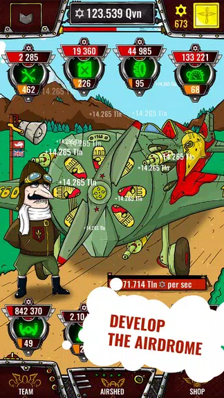 Aviator - idle clicker game Screenshot 0