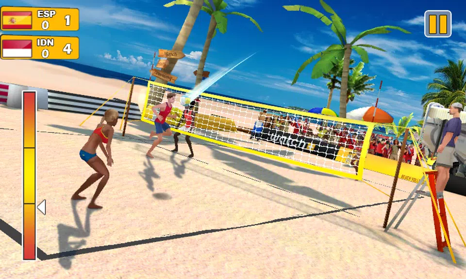 Beach Volleyball 3D स्क्रीनशॉट 2