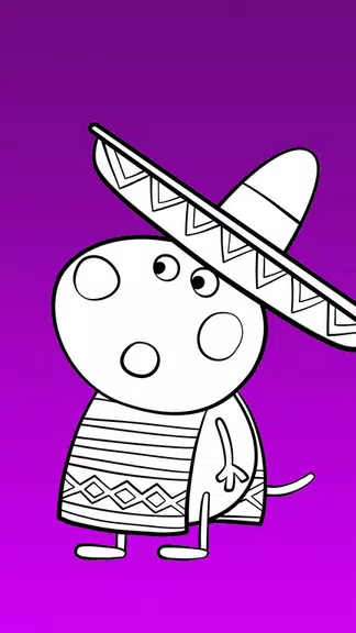 Peppo Piglet Coloring Book स्क्रीनशॉट 2