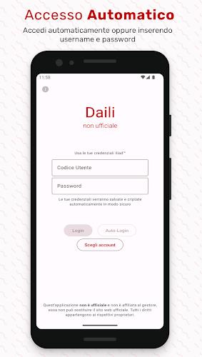 Daili: Consumi e Widget Скриншот 1