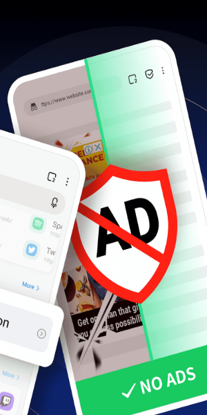 FAB Adblocker Browser: Adblock स्क्रीनशॉट 2