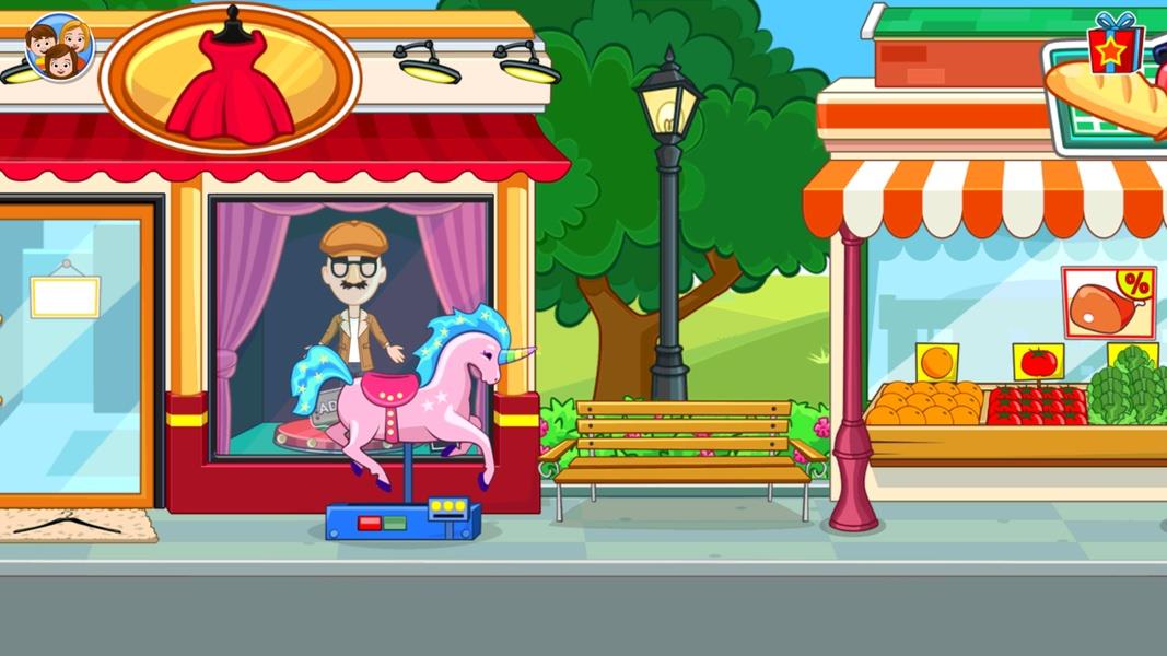 My Town: Stores Dress up game Screenshot 2