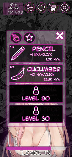 Ahegao Clicker Zrzut ekranu 3