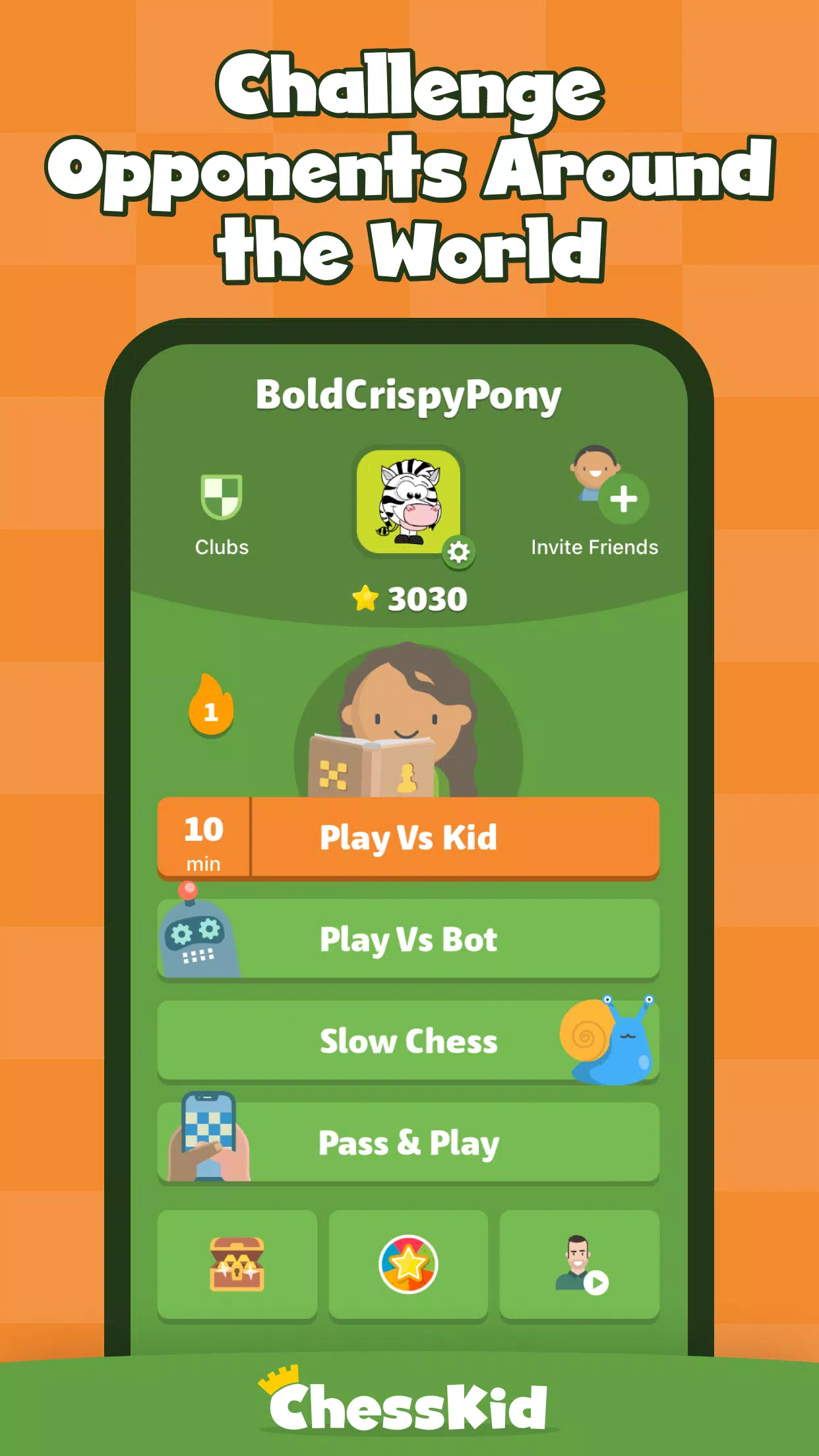 Chess for Kids - Play & Learn Screenshot 1