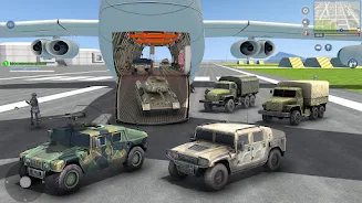 Army Vehicle Cargo: Truck Game Ảnh chụp màn hình 0