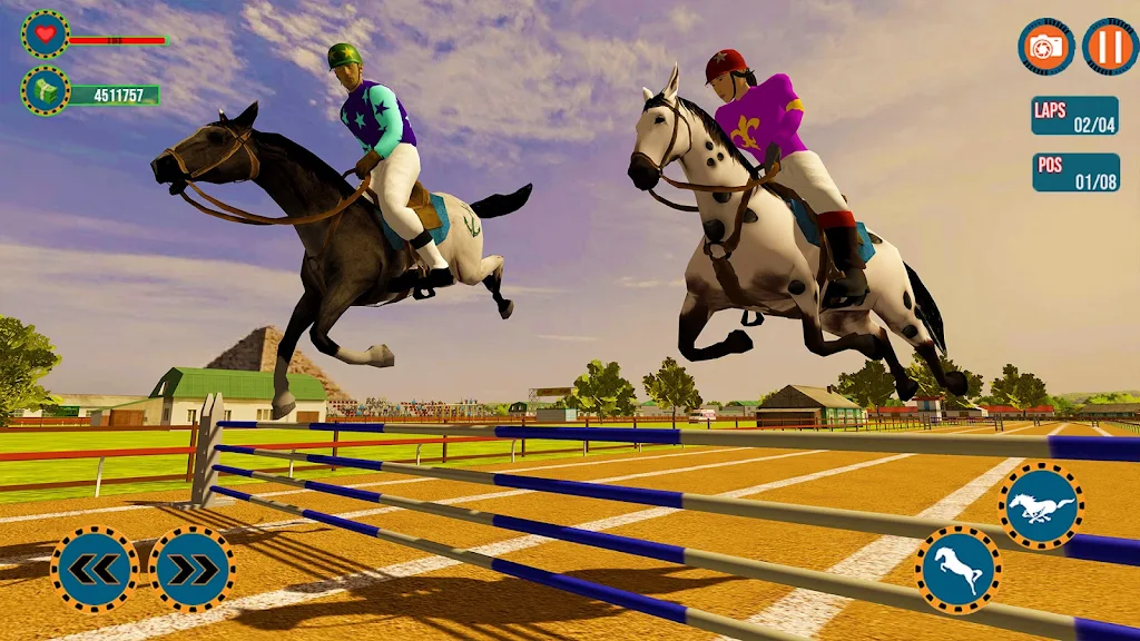 Horse Riding:Horse Racing Game Скриншот 0