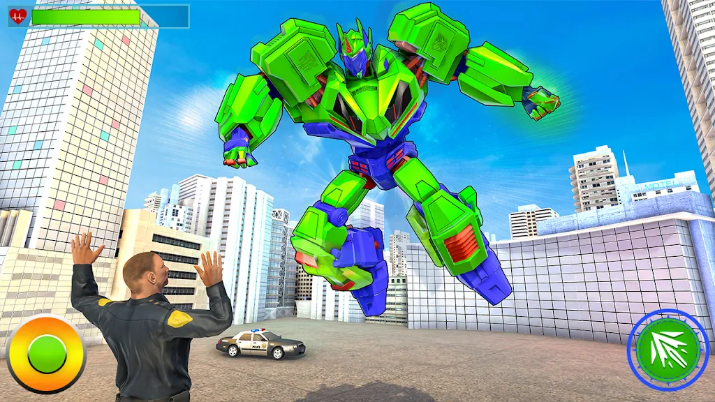 Robot Hero City Battle Zrzut ekranu 1