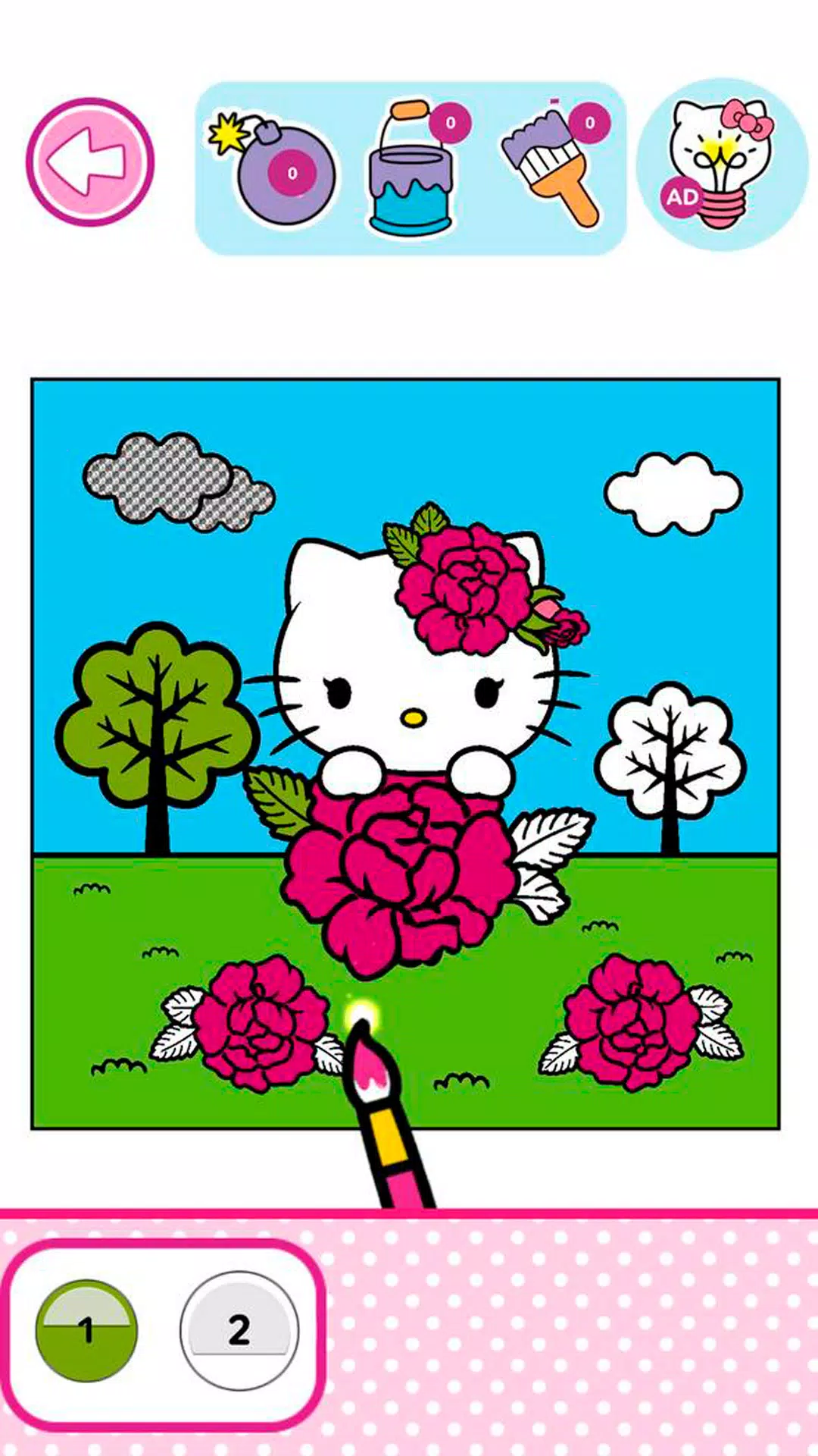 Hello Kitty: Coloring Book Screenshot 0