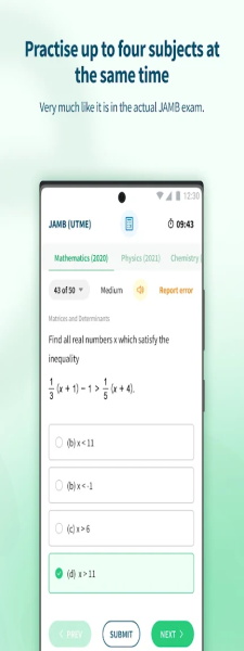 Class54 Learning App-JAMB 2024 ဖန်သားပြင်ဓာတ်ပုံ 0