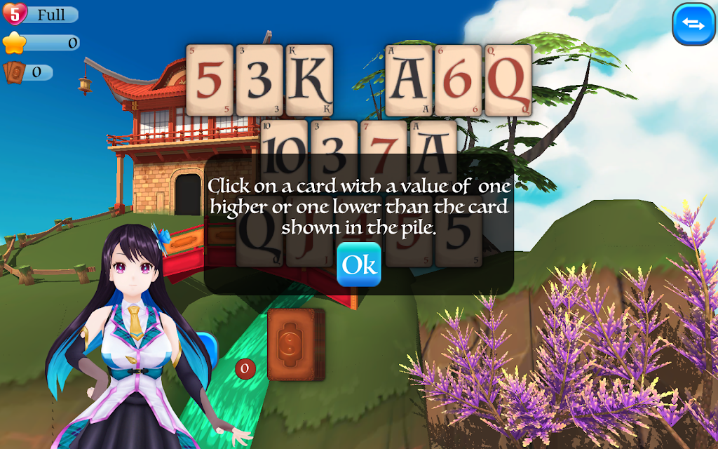 Pyramid Solitaire Asia Screenshot 0