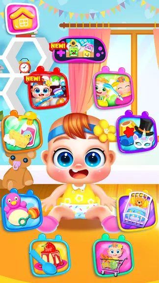 My Baby Care Newborn Games ภาพหน้าจอ 0