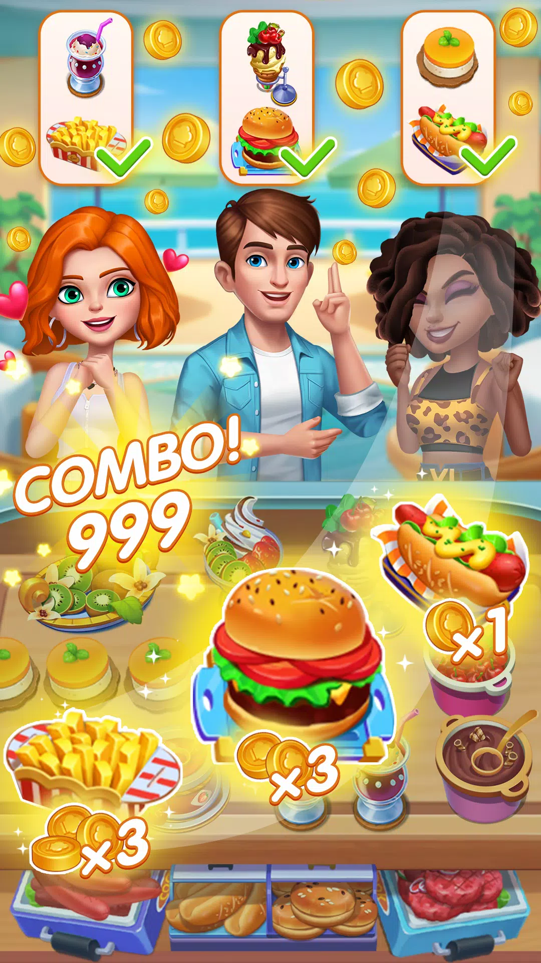 Cooking World® Restaurant Game Captura de tela 3