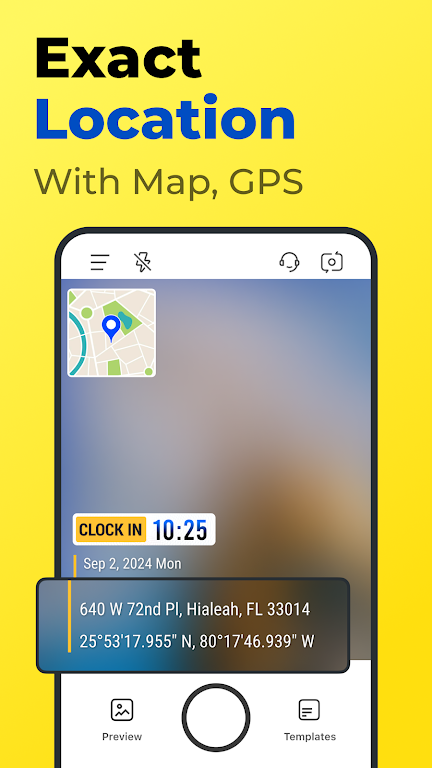 Timemark: Timestamp Camera,GPS Screenshot 1