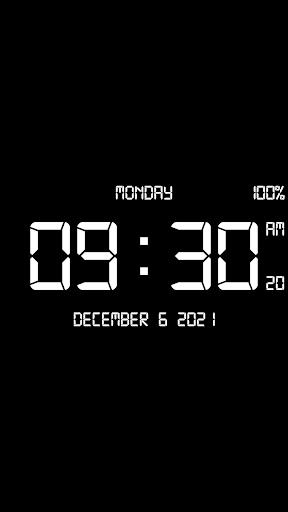 Digital Clock Live Wallpaper-7應用截圖第2張