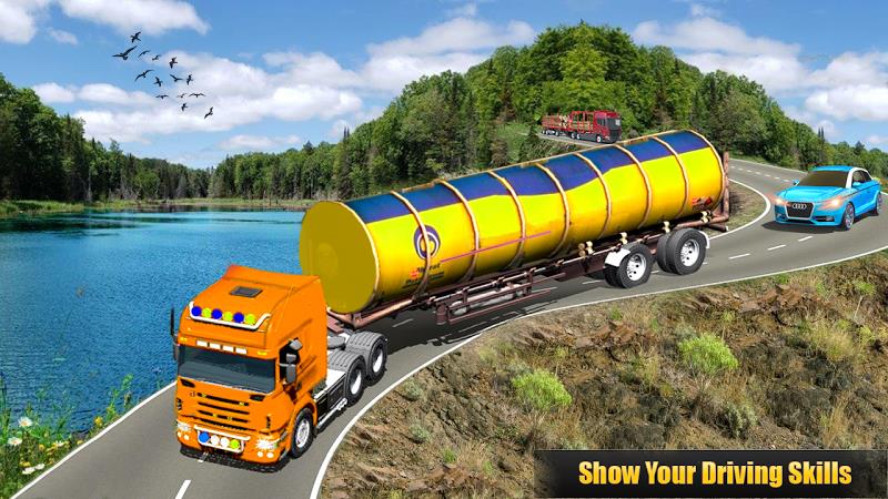 Truck Sim :Modern Tanker Truck Screenshot 2