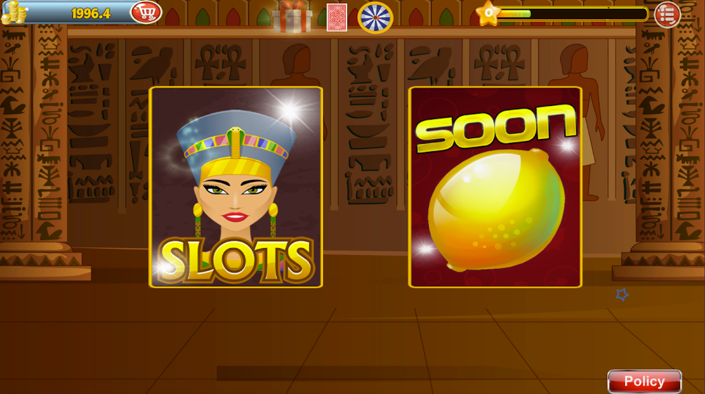 Classic Cleopatra Egypt Slot Machine ♛ Скриншот 1