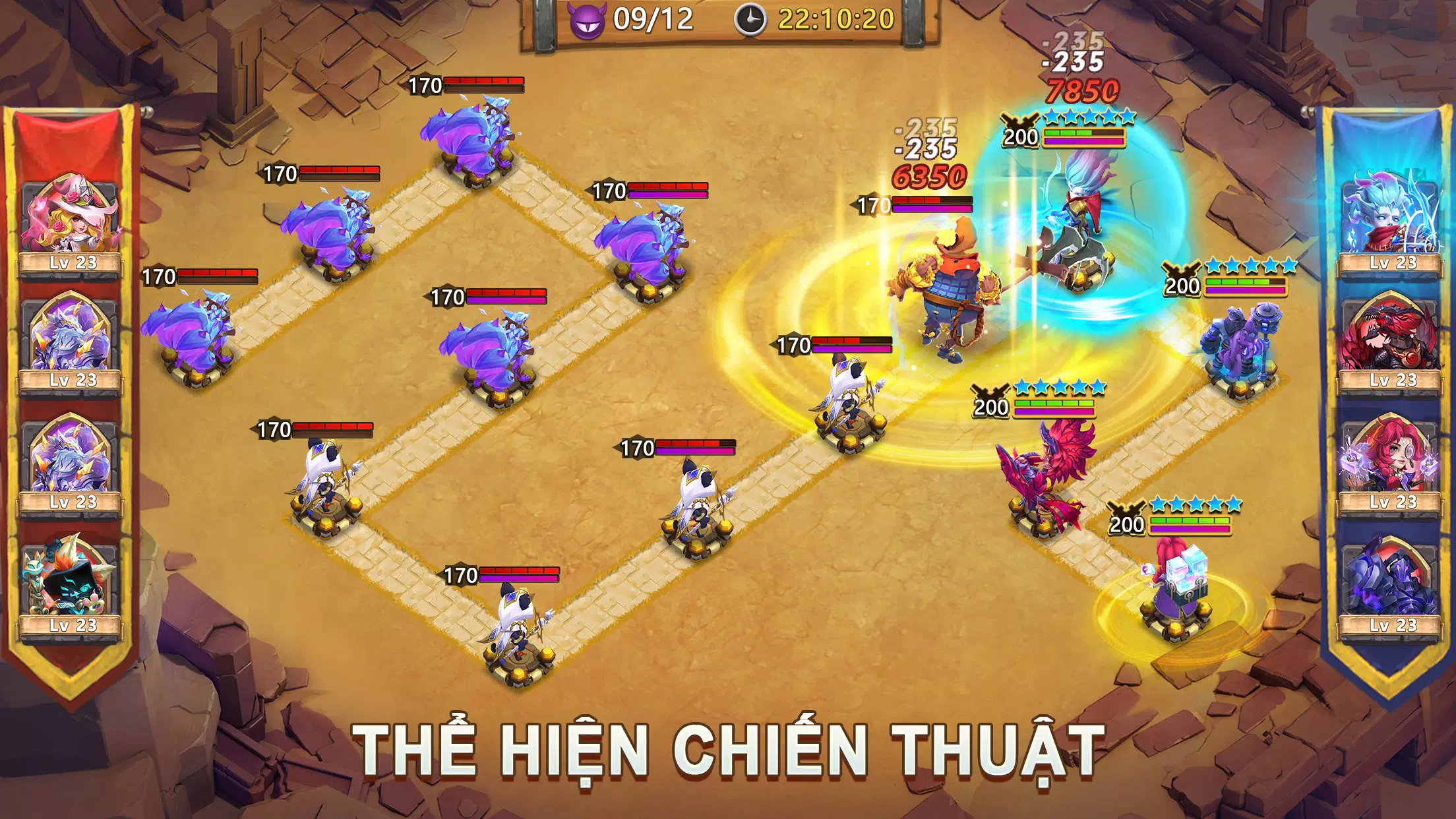 CastleClash:Quyết Chiến-Gamota スクリーンショット 3