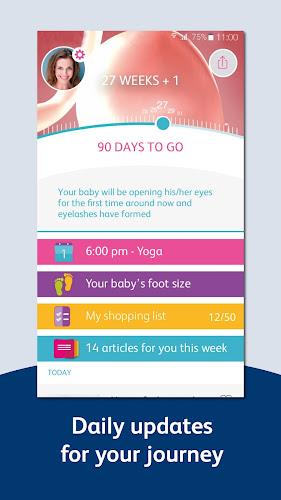 Bounty - Pregnancy & Baby App Tangkapan skrin 1