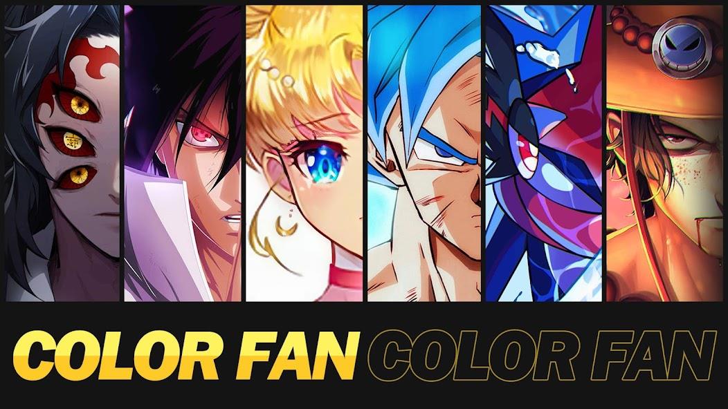 Color Fan - Color By Number Mod Schermafbeelding 0