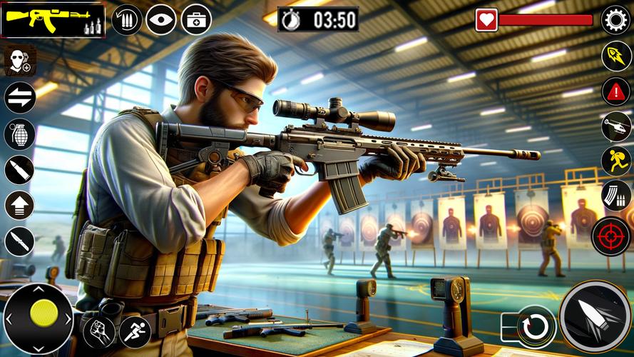 Real Target Gun Shooter Games Screenshot 1