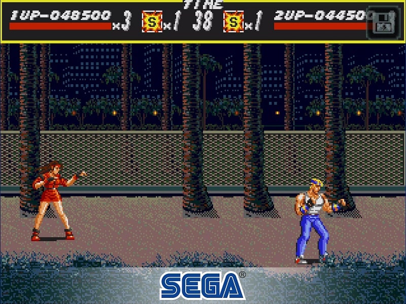 Streets of Rage Classic Captura de pantalla 0