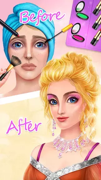 Fashion Game: Makeup, Dress Up Capture d'écran 2