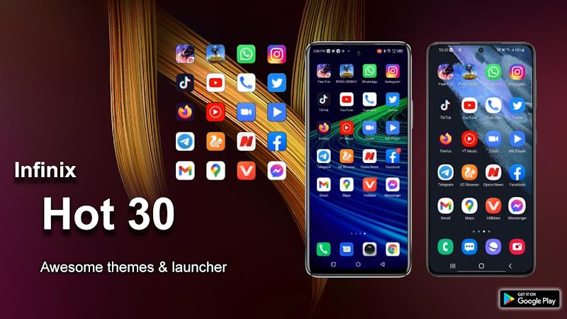 Infinix Hot 30 Launcher:Themes Screenshot 0