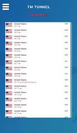 TM Tunnel - Fast, Secure VPN Captura de pantalla 1