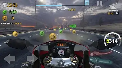 Racing Motorist : Bike Game Captura de pantalla 3