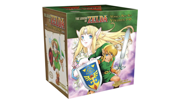 Zelda Manga Box Situada à venda antes do lançamento dos ecos da sabedoria