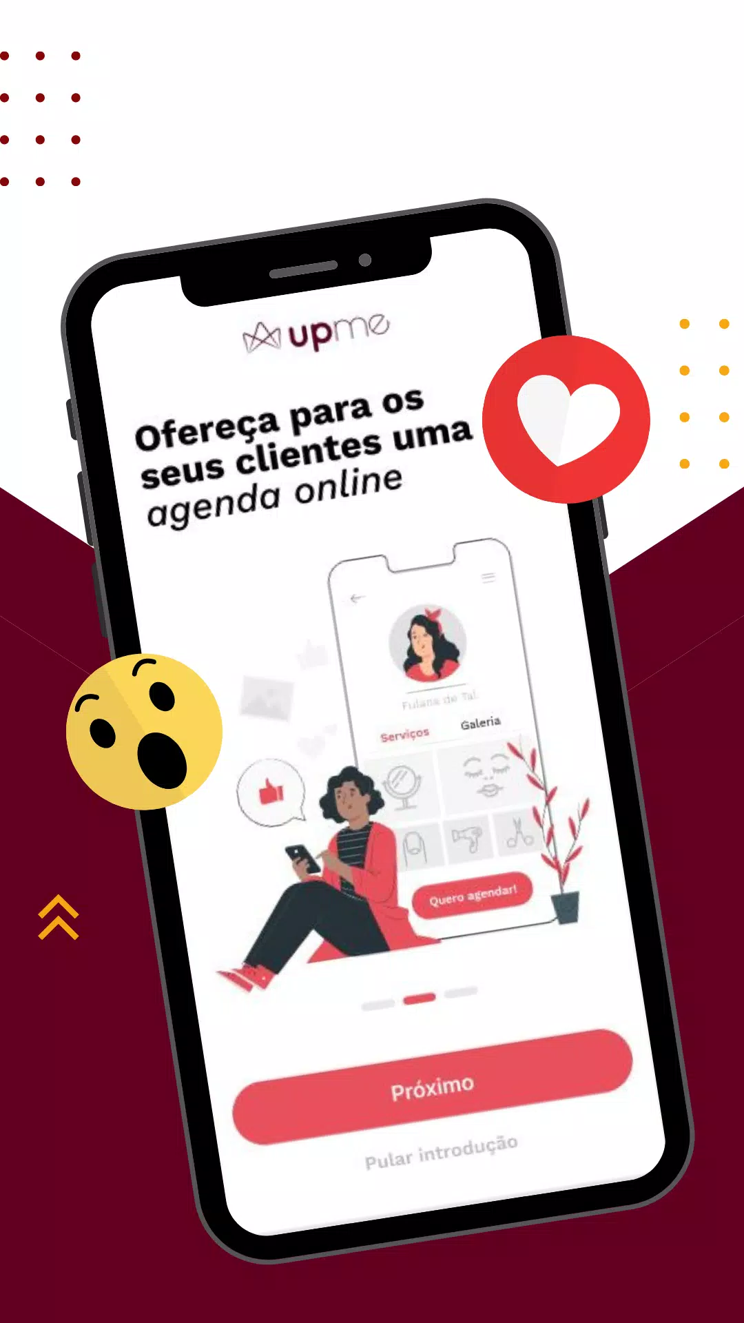 UPME: Agenda Online da Beleza Capture d'écran 1