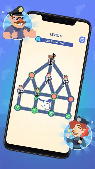 Catch The Thief: Help Police Screenshot 2