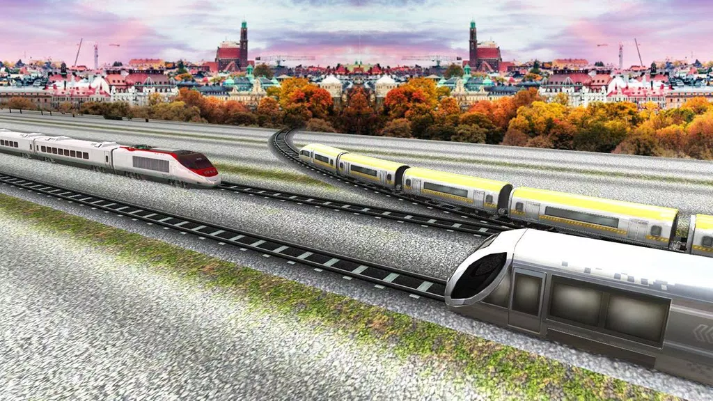 Euro Bullet Train Simulator स्क्रीनशॉट 3