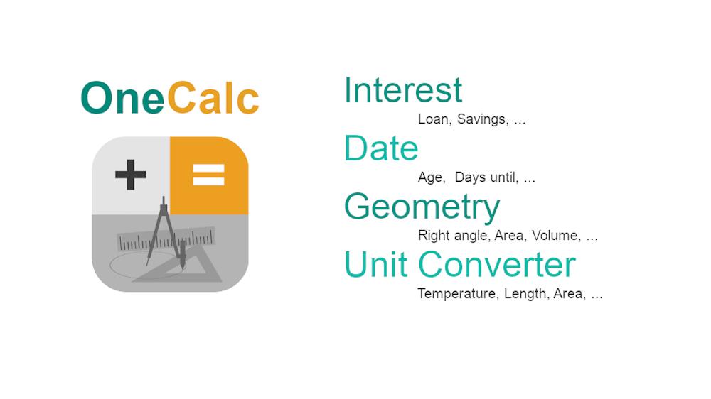 OneCalc+應用截圖第0張