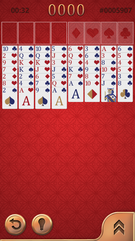 Classic FreeCell solitaire challenge (Unreleased) Captura de tela 2