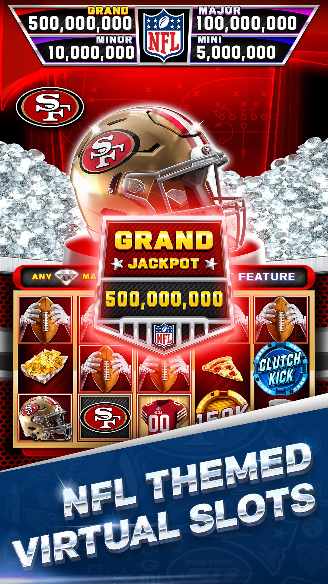 NFL Super Bowl Slots Captura de tela 1