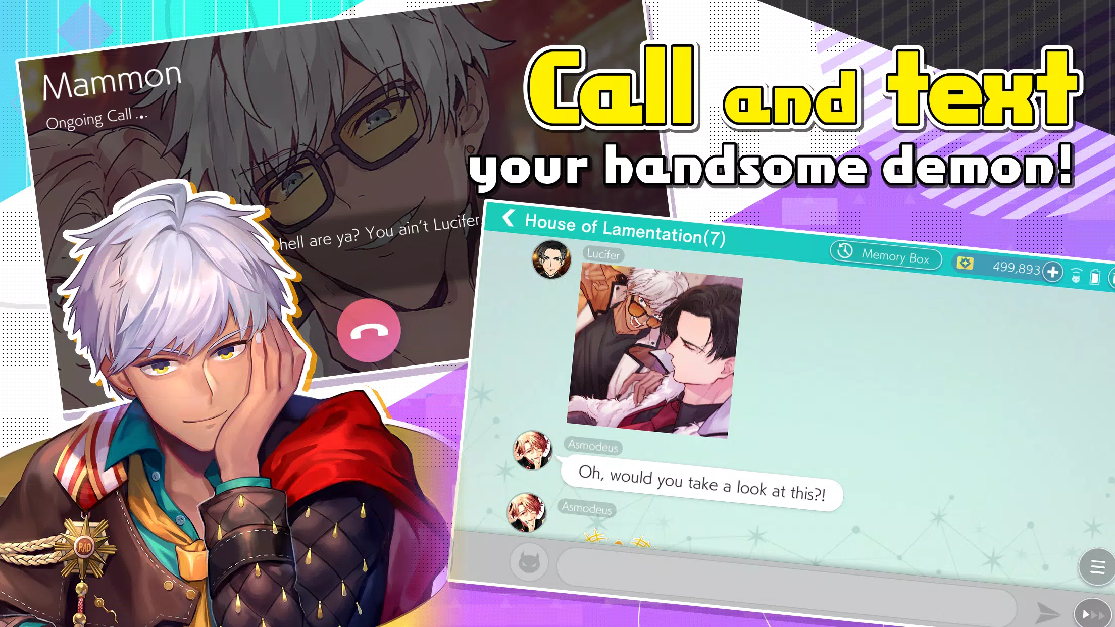 Obey Me! Anime Otome Sim Game应用截图第0张