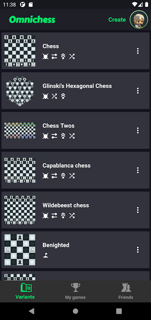 Omnichess - Chess Variants! Screenshot 2