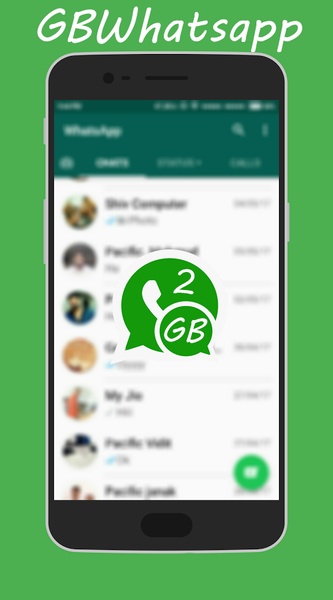 Free GBWhatsApp 2 ဖန်သားပြင်ဓာတ်ပုံ 1