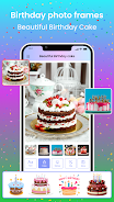 Ai Birthday Photo frames Captura de pantalla 2