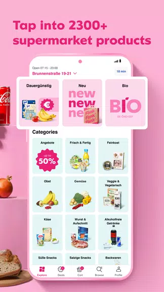 Flink: Groceries in minutes