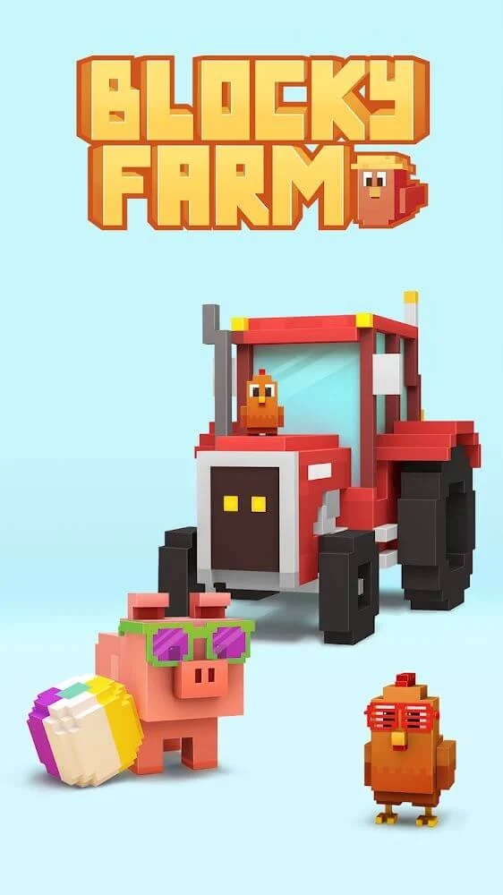 Blocky Farm 스크린샷 2