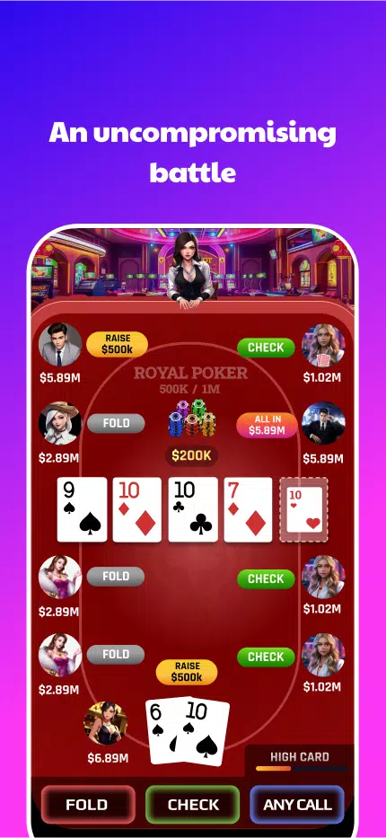 Royal Poker Tangkapan skrin 3