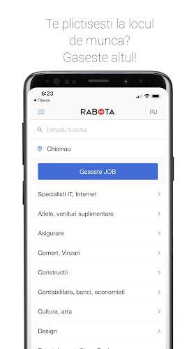 Rabota.md Screenshot 0