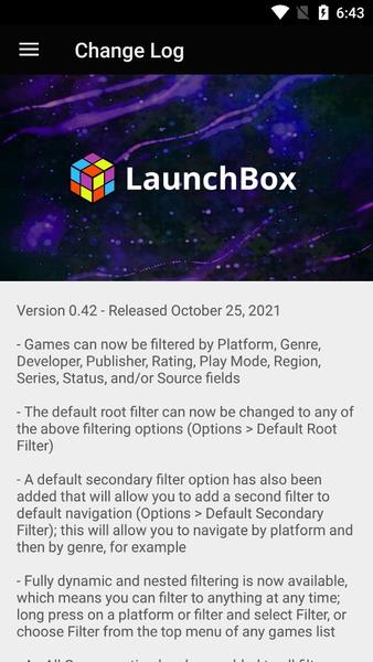 LaunchBox Tangkapan skrin 1