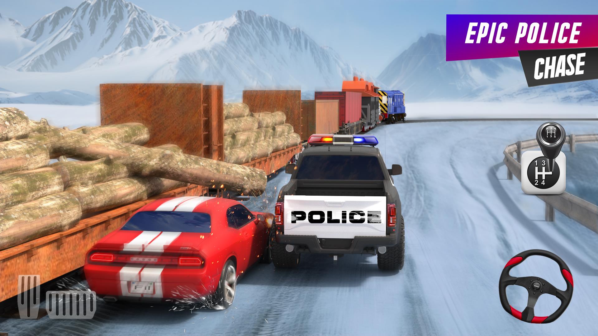 Dubai Police Car Games 3d Скриншот 1