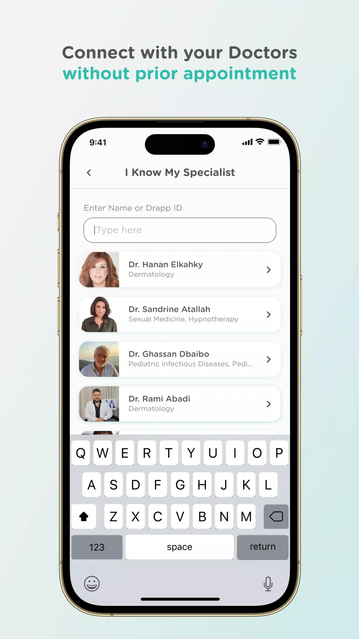 DRAPP –Telehealth Made Easy Screenshot 2