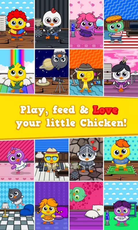 My Chicken - Virtual Pet Game Captura de pantalla 3