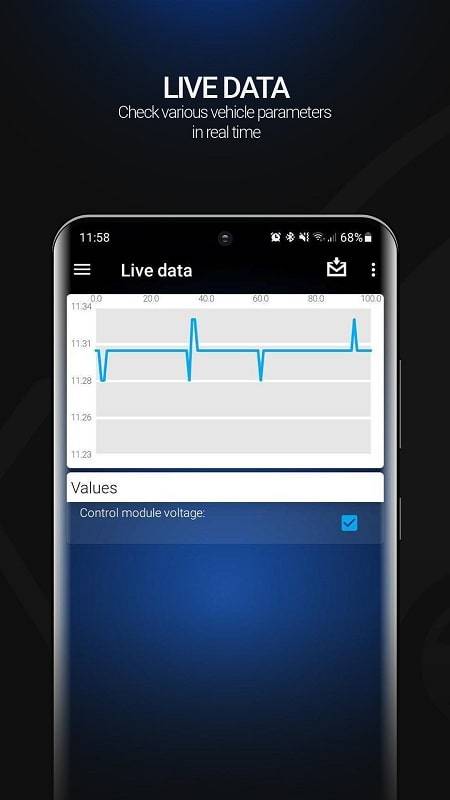 OBDeleven car diagnostics Screenshot 1